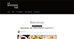 Desktop Screenshot of lemodernithe.com